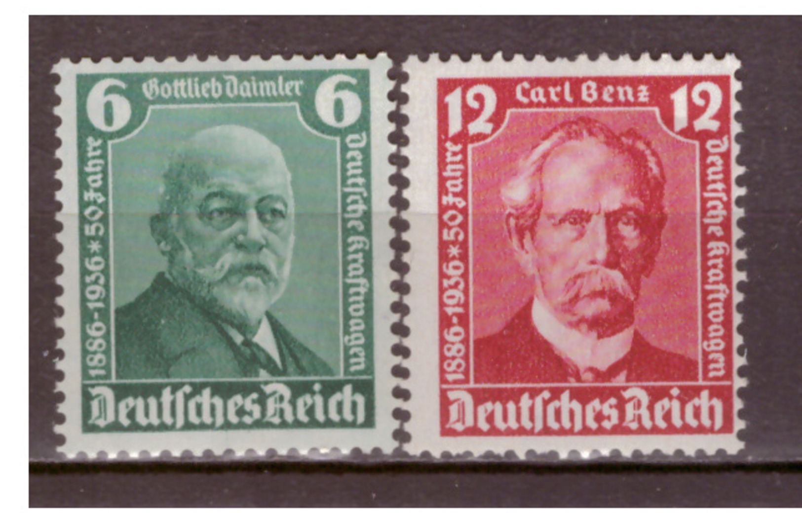 3.Reich: 1936: Nr. 604a+605, Postfrisch - Neufs