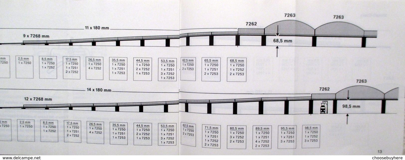 MÄRKLIN H0 Anleitung Brücken Bridges Ponts Bruggen Puentes 1991 Mehrsprachig - Sonstige & Ohne Zuordnung