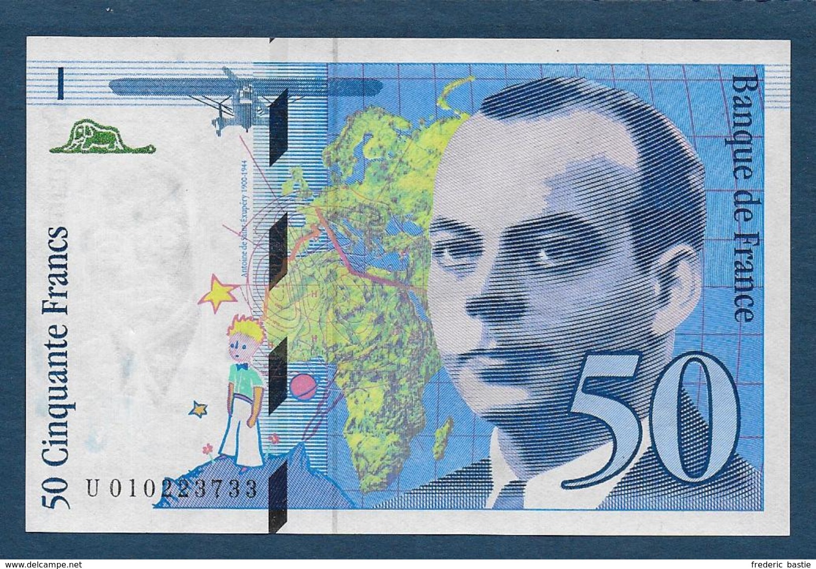 France - Billet De 50 F St Exupéry De 1993 - 50 F 1992-1999 ''St Exupéry''