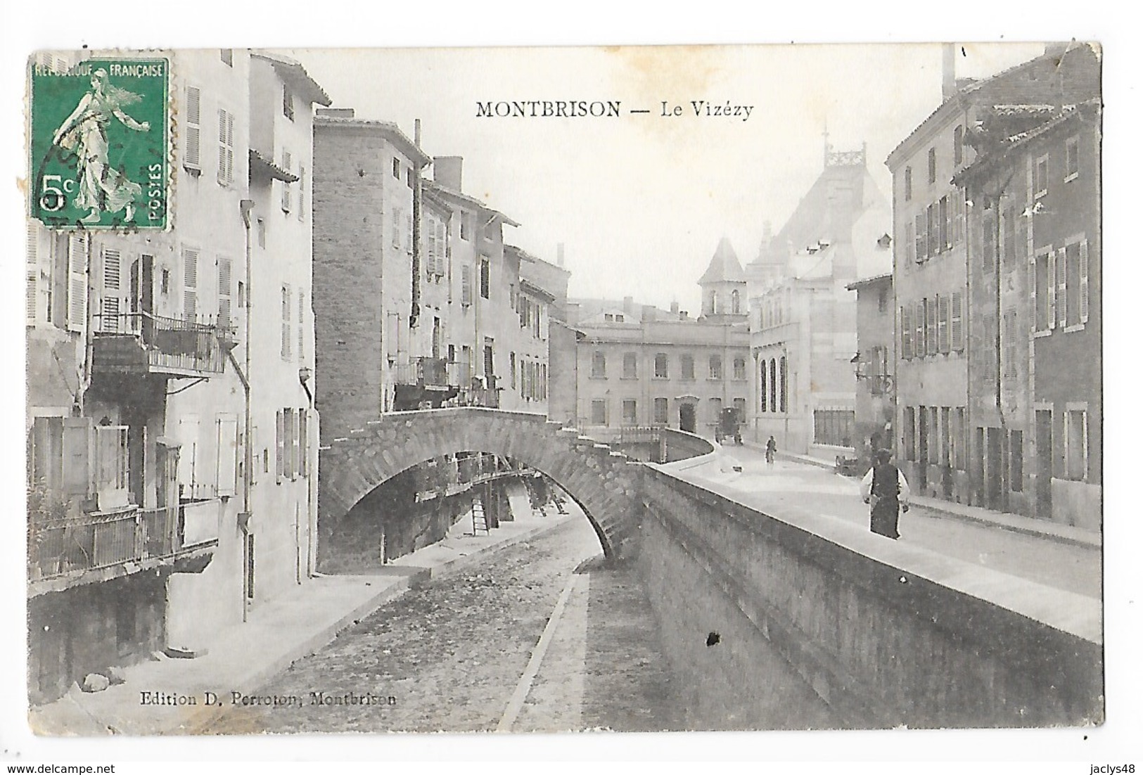 MONTBRISON    (cpa 42)   Le Vizézy   -  L 1 - Montbrison