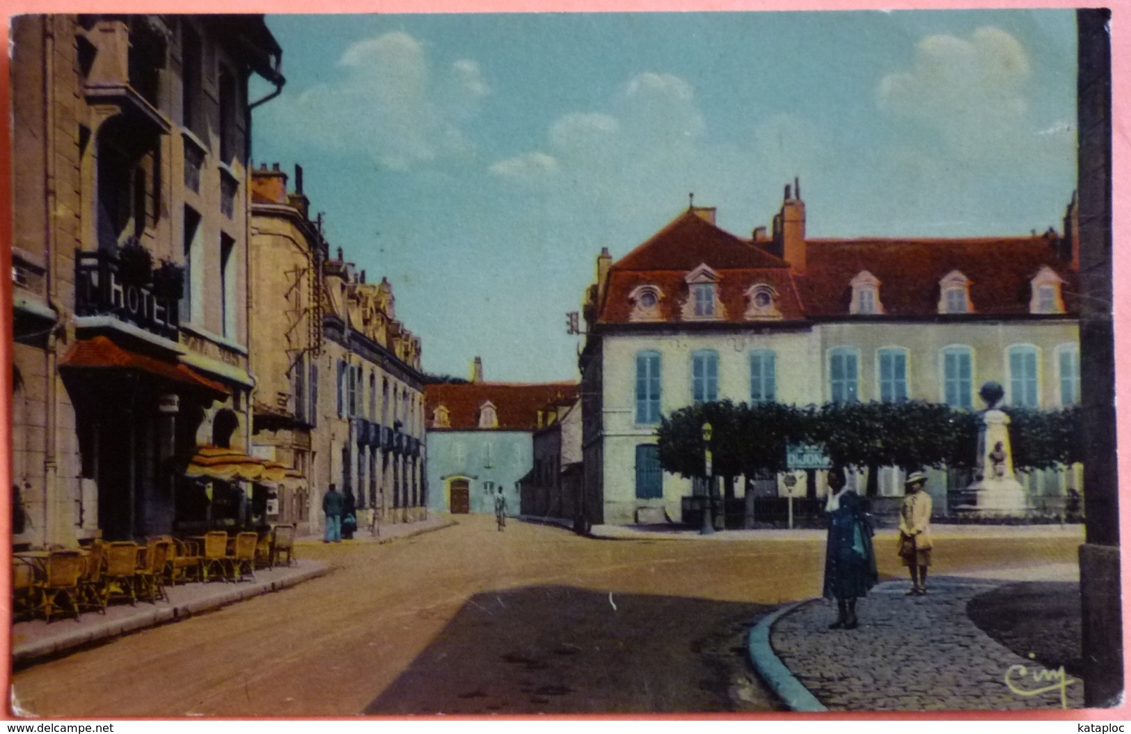 CARTE NUITS SAINT GEORGES - 21 - PLACE VILLENEUVE - SCAN RECTO/VERSO -11 - Nuits Saint Georges