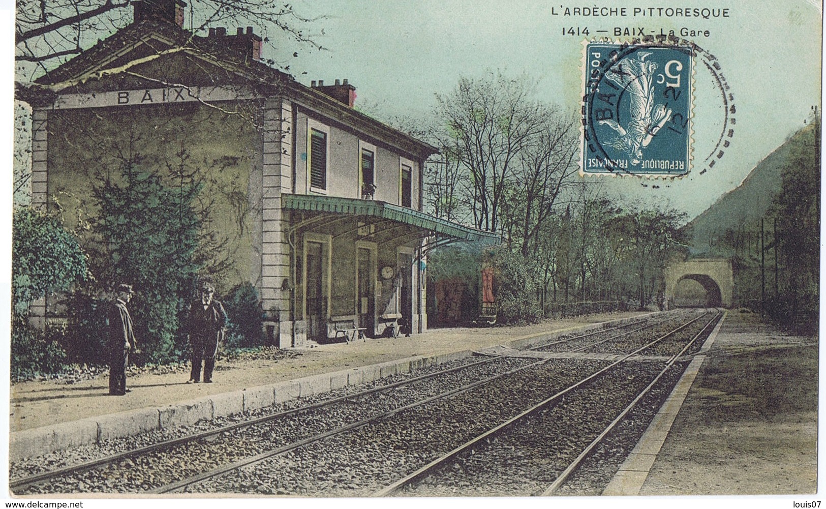 BAIX (Ardèche) La Gare /1912 - Sonstige & Ohne Zuordnung