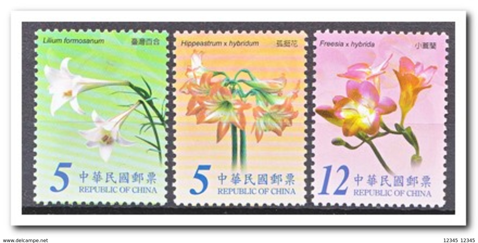 Taiwan 2004, Postfris MNH, Flowers - Ongebruikt