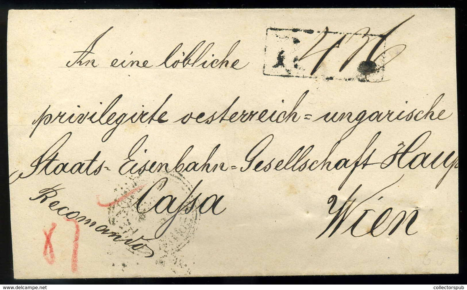 STUBNYA 1887. Szép Ajánlott Krajcáros Levél Bécsbe Küldve - Used Stamps