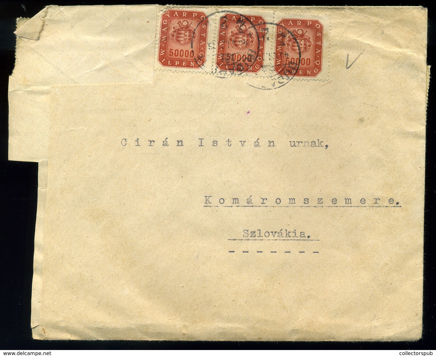 BUDAPEST 1946. Inflációs Levél Csehszlovákiába Küldve - Covers & Documents