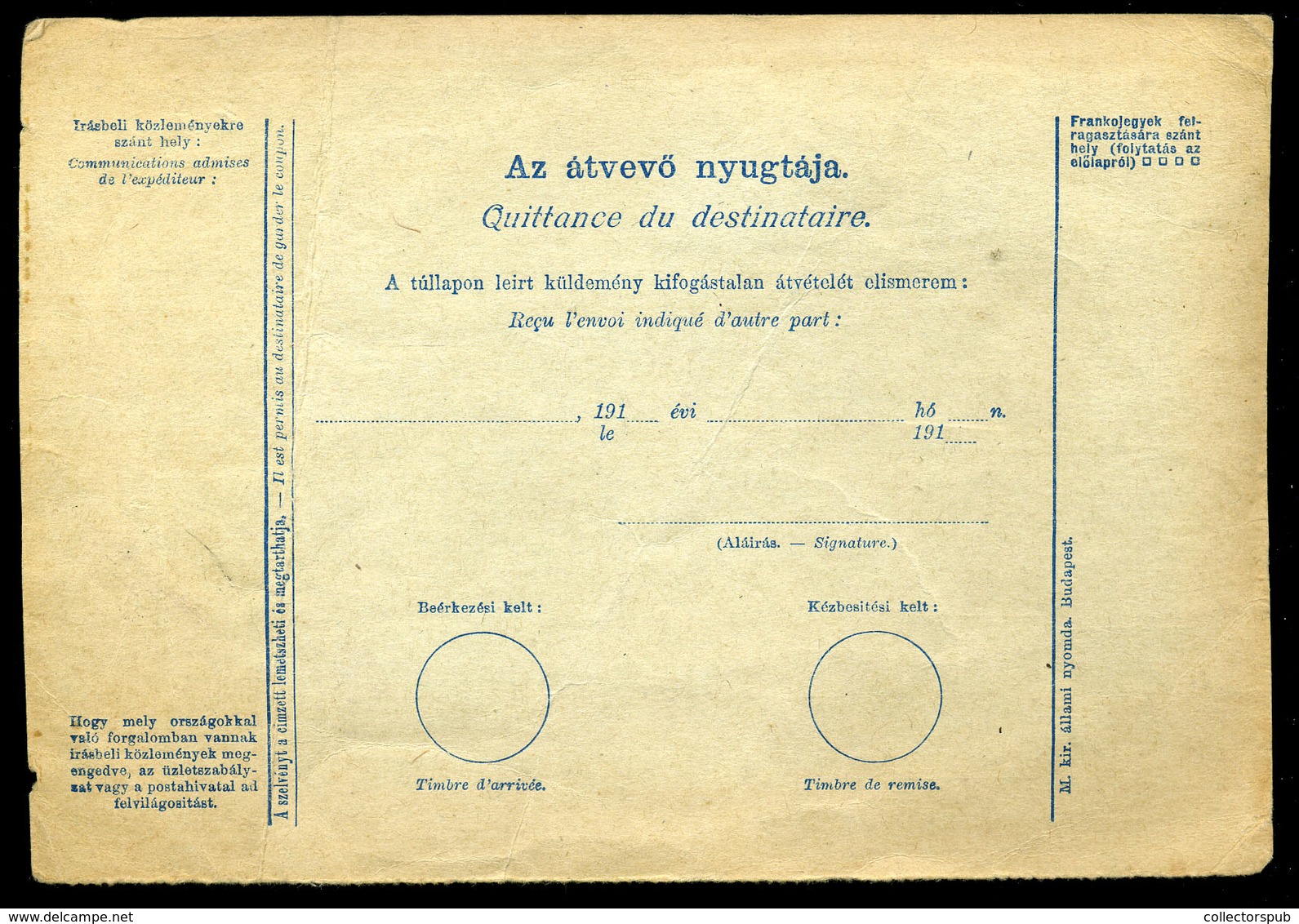 ÚJVIDÉK 1913. Utánvételes Csomagszállító Svájcba Küldve - Parcel Post