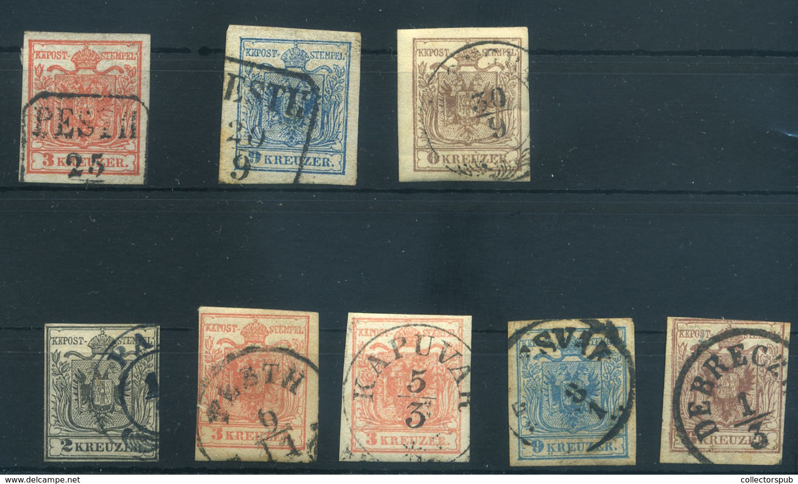 1850. Kis Tétel, Szép Darabok! - Used Stamps
