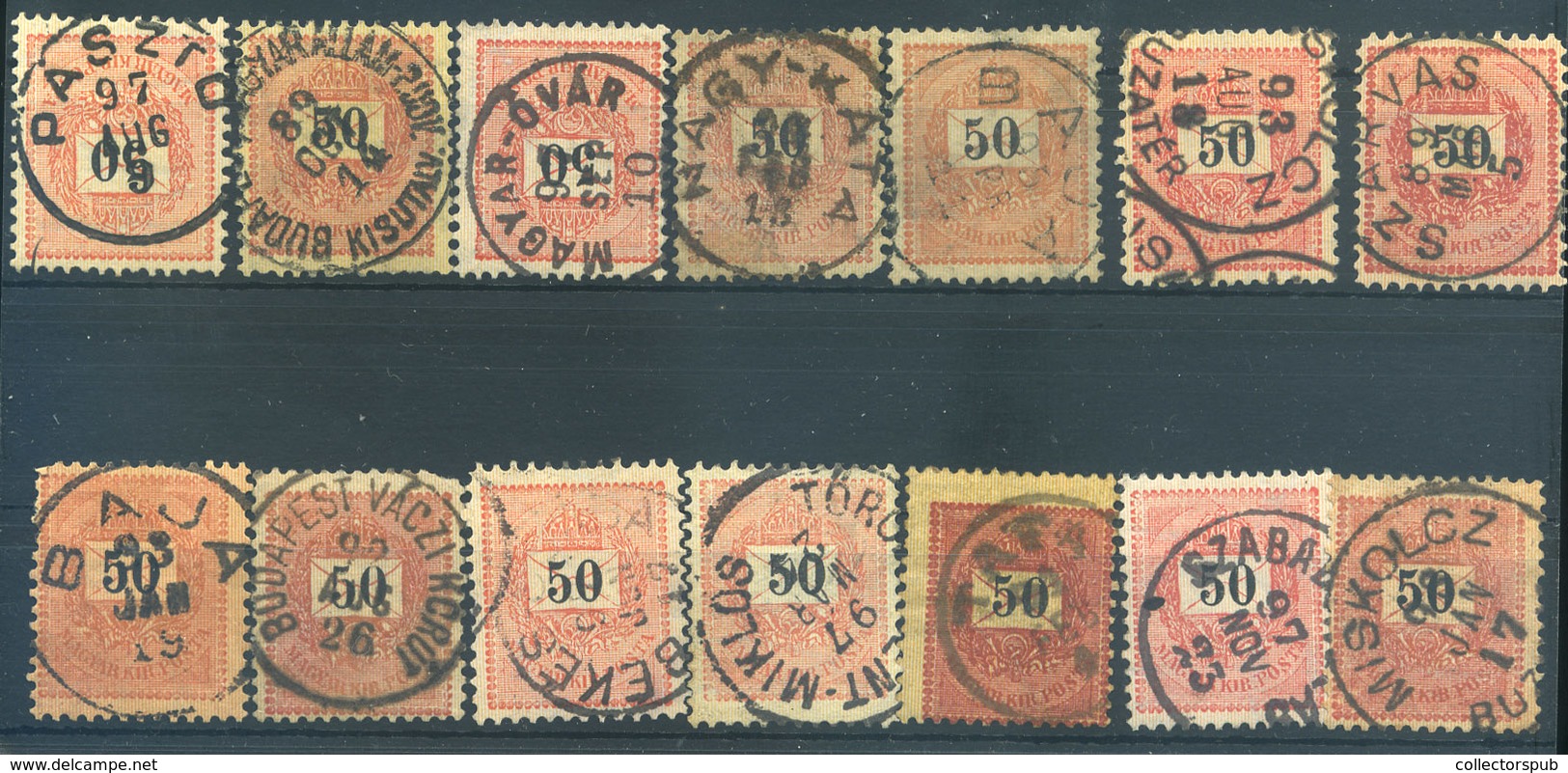 50Kr  Szép Tétel - Used Stamps