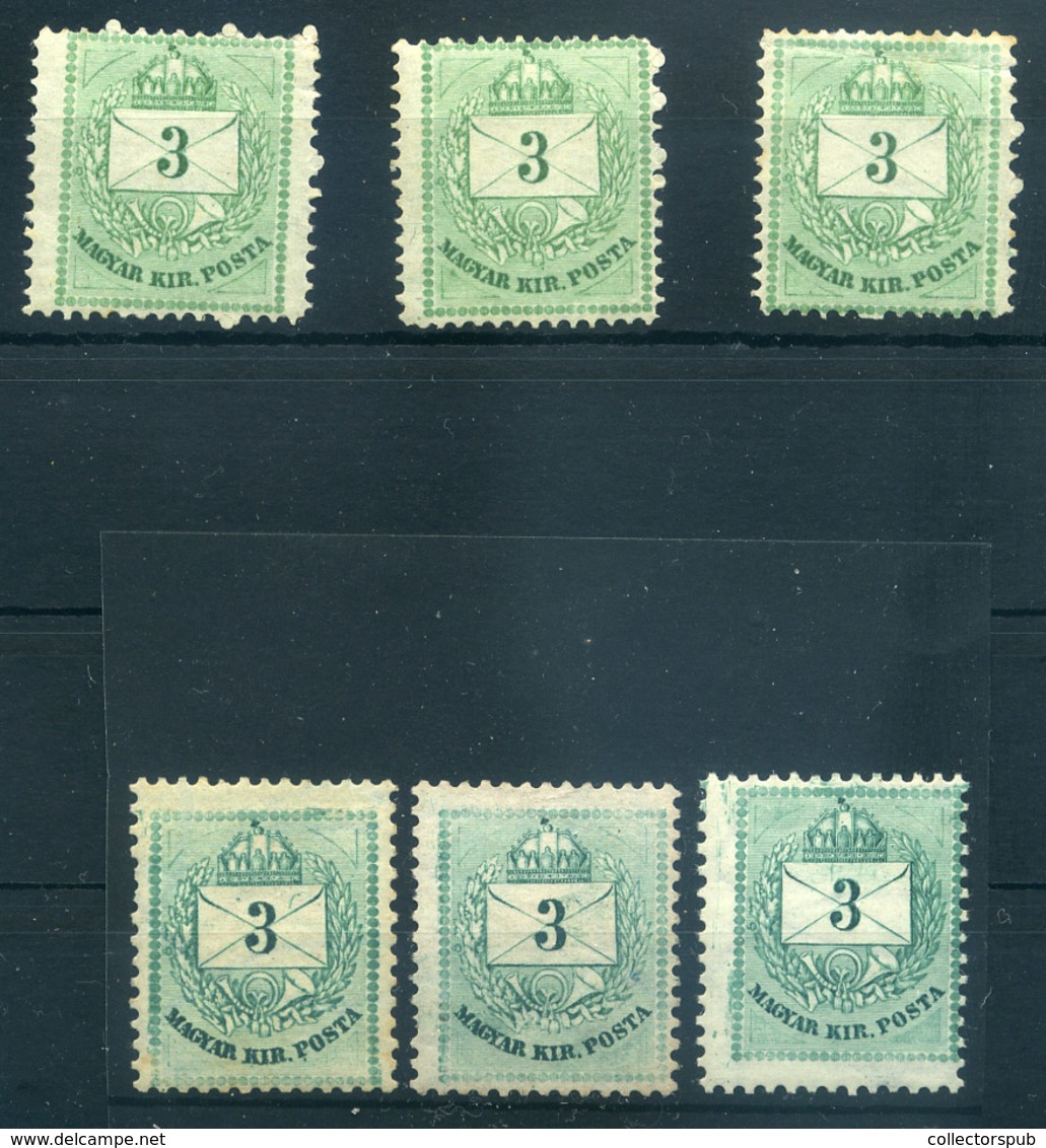 3Kr érdekes, Kis Használatlan Tétel - Used Stamps