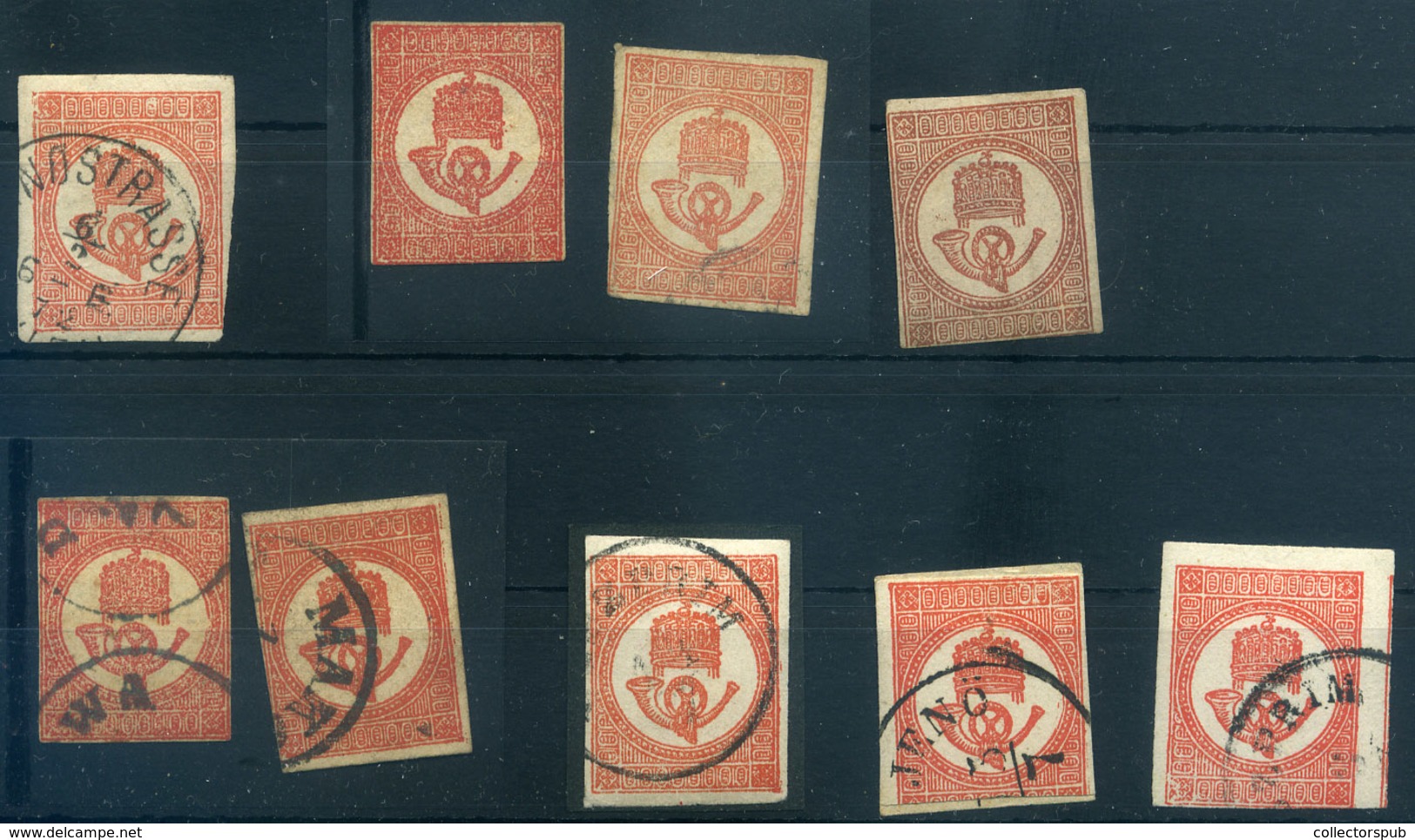 Kőnyomat Hírlapbélyegek Kis Tétel - Used Stamps
