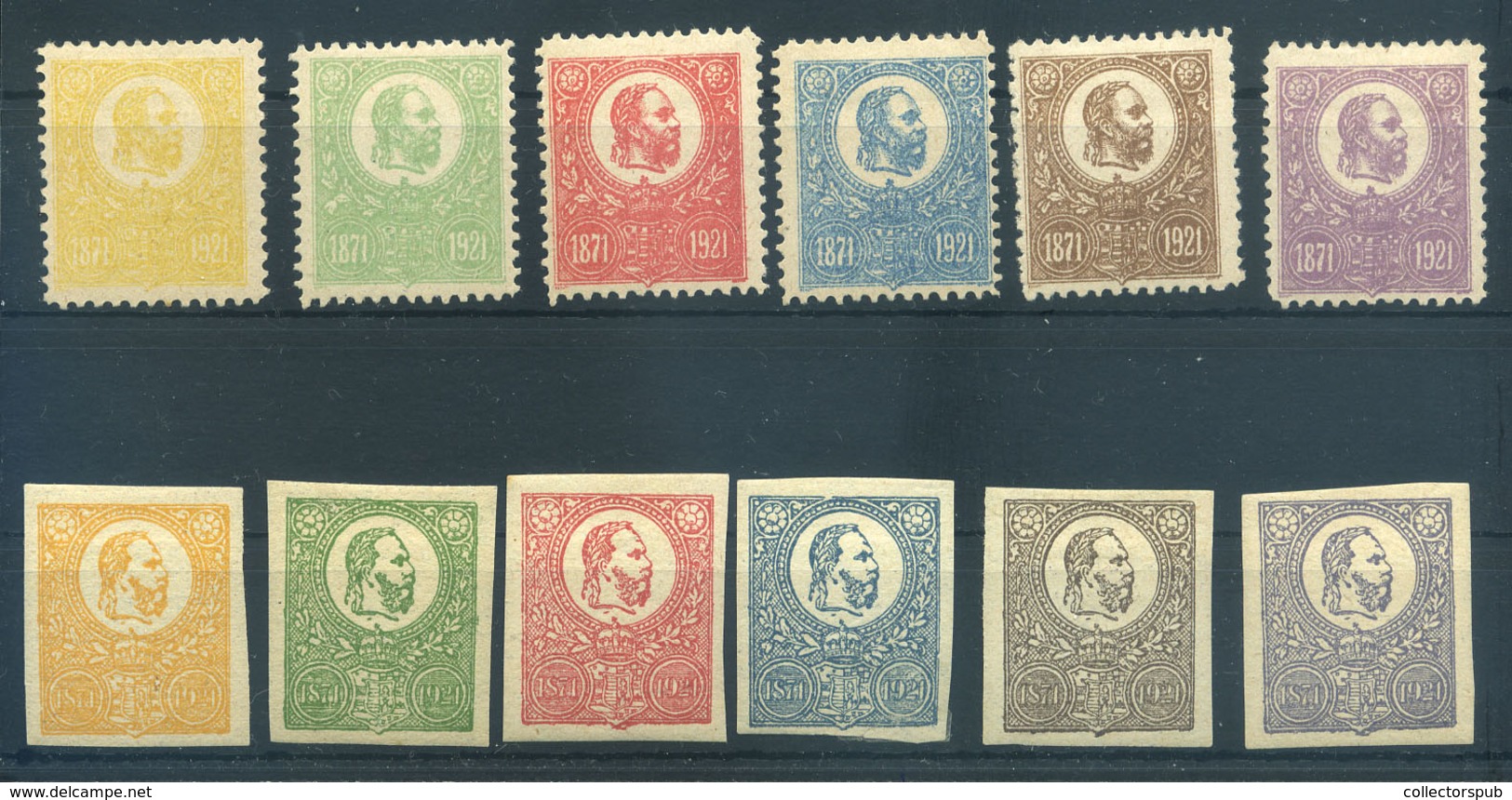 1921. Újnyomat 2db Szép Sor - Used Stamps