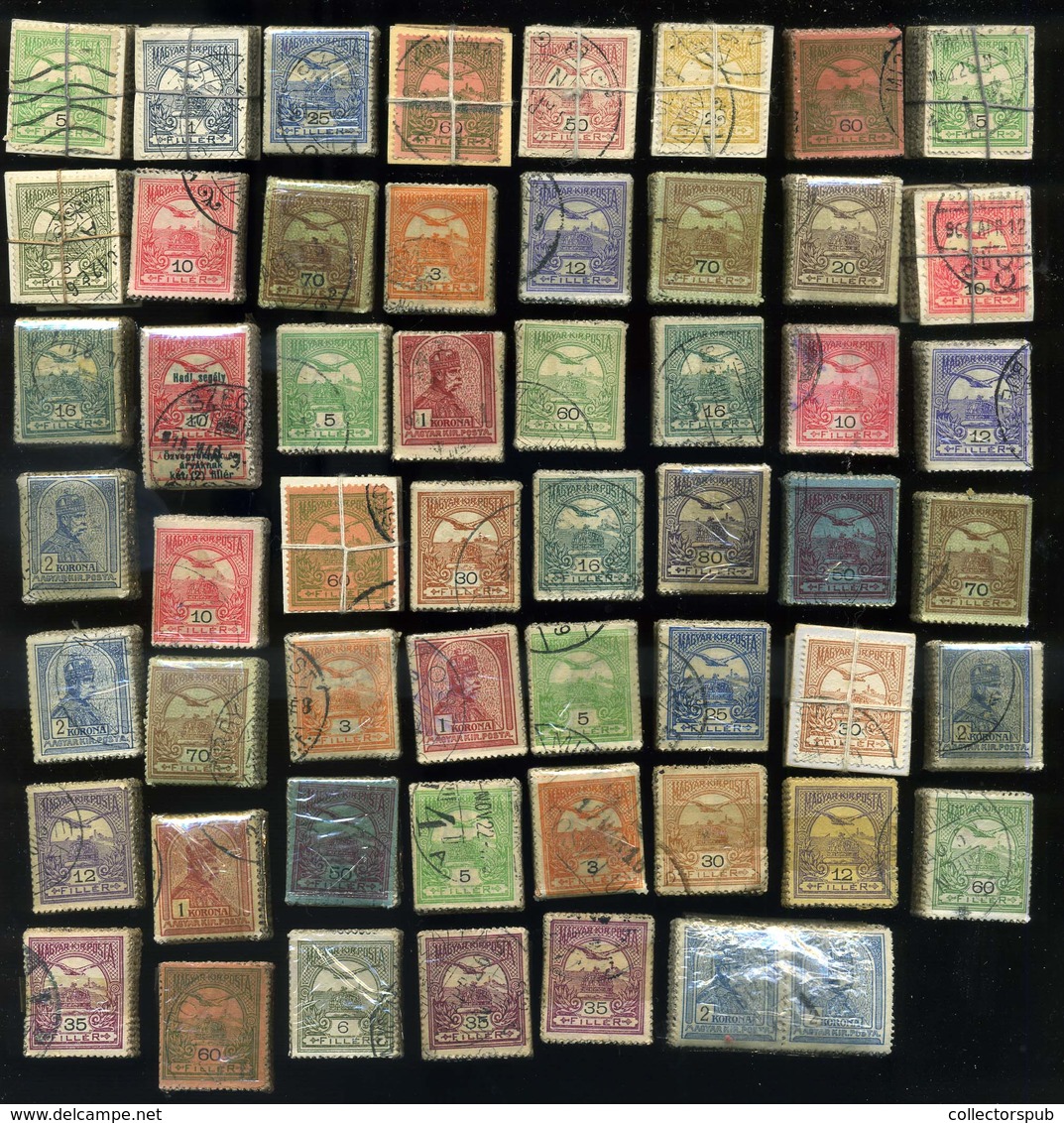 TURUL Vegyes , Hagyatéki Bündli Tétel  118  Db - Used Stamps