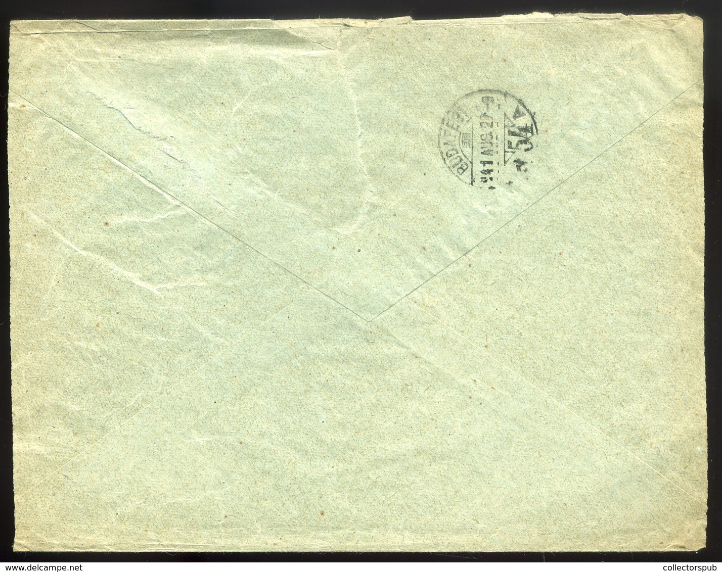 VASSZÉCSÉNY 1941. Levél M.Kir.Posta 400 Bélyegzéssel Budapestre - Covers & Documents