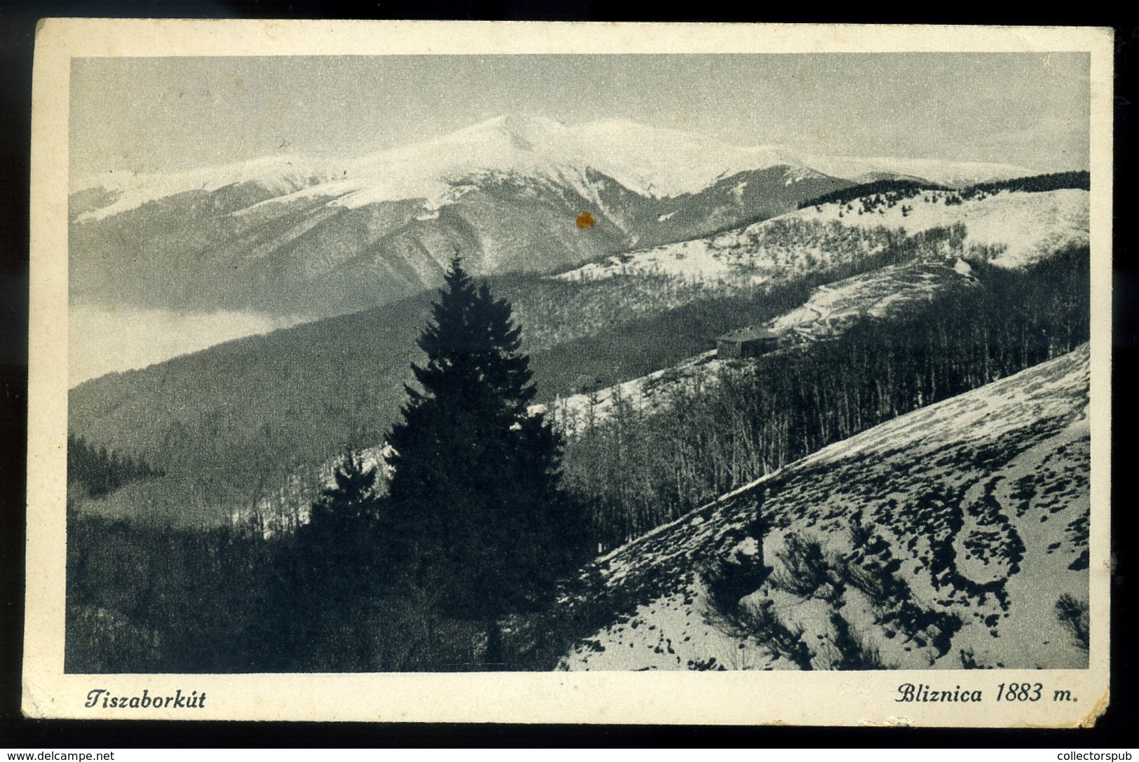 TISZABORKÚT 1943. Képeslap Magyar Királyi Mozgóposta Bélyegzéssel  /  1943 Vintage Pic. P.card Hun. Roy. TPO Pmk - Covers & Documents