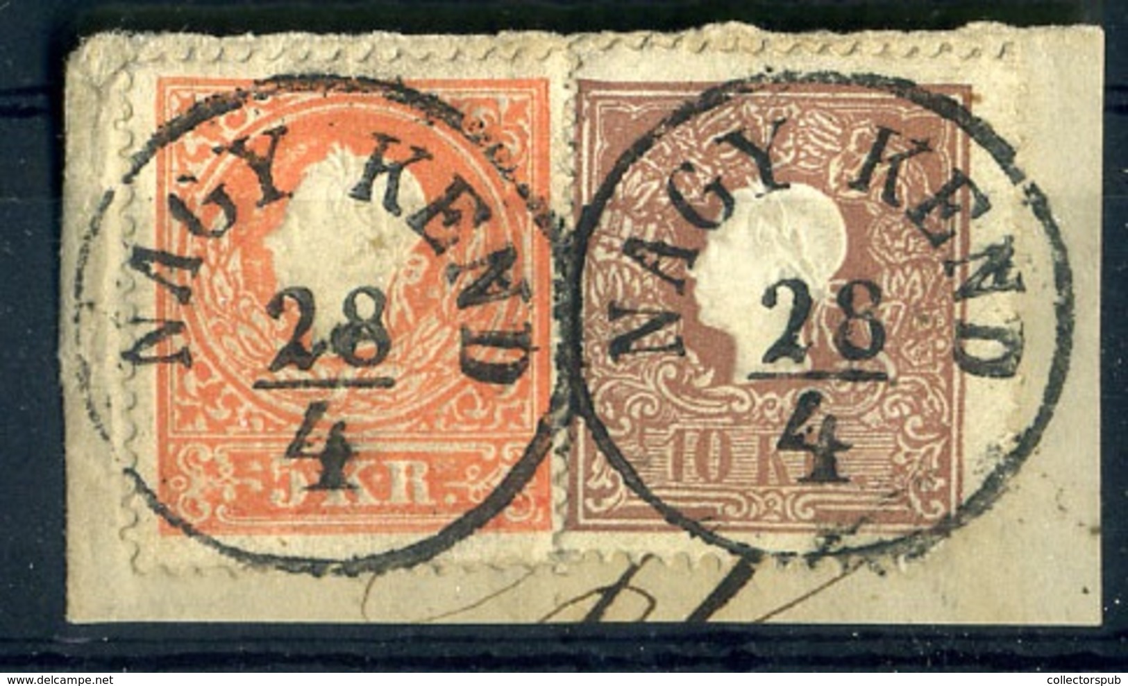 NAGYKEND 5+10Kr  Szép Bélyegzés - Used Stamps