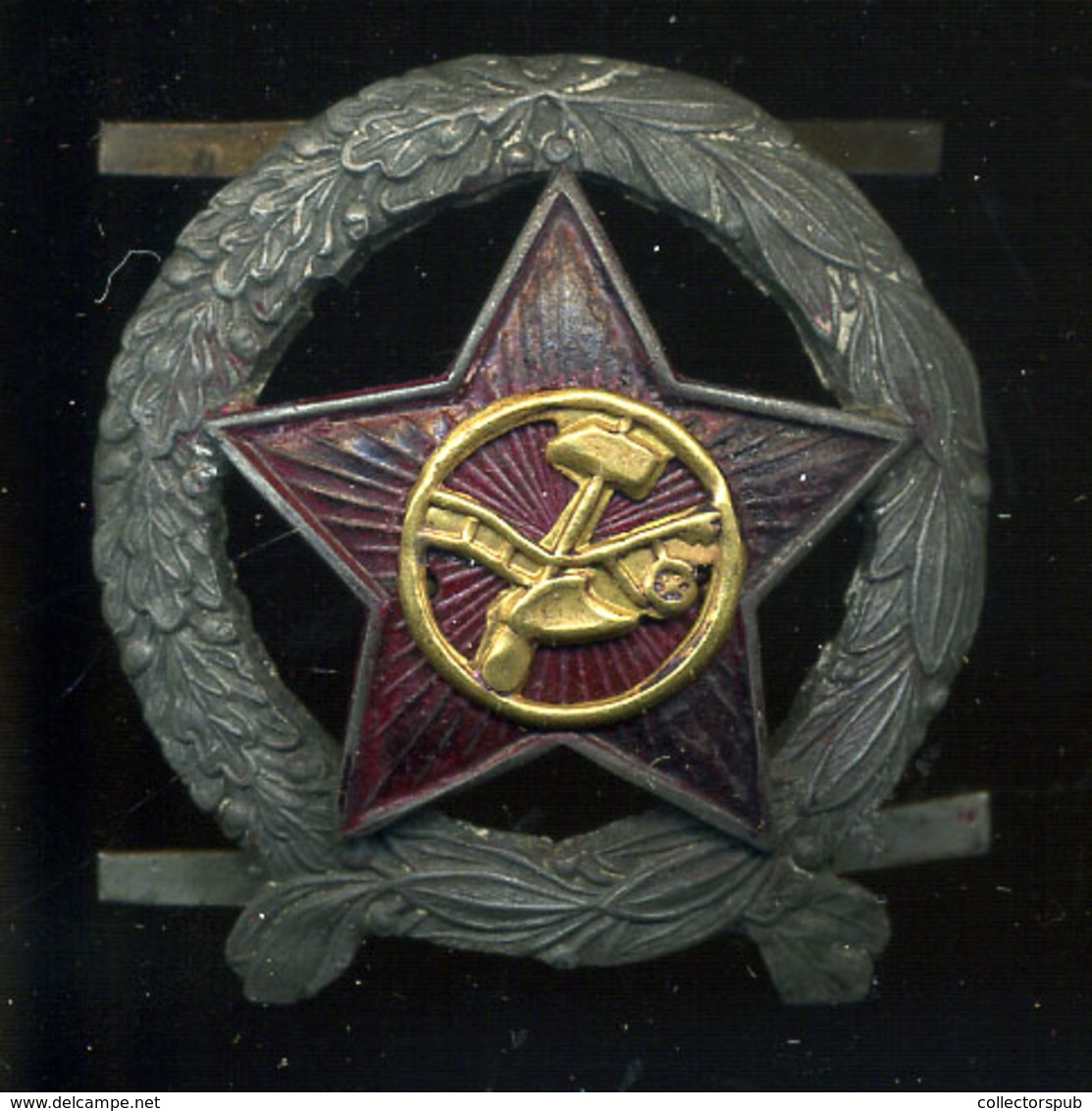TANÁCSKÖZTÁRSASÁG SAPKAJELVÉNY HUNGARY SOVIET REPUBLIC 1919 - Army