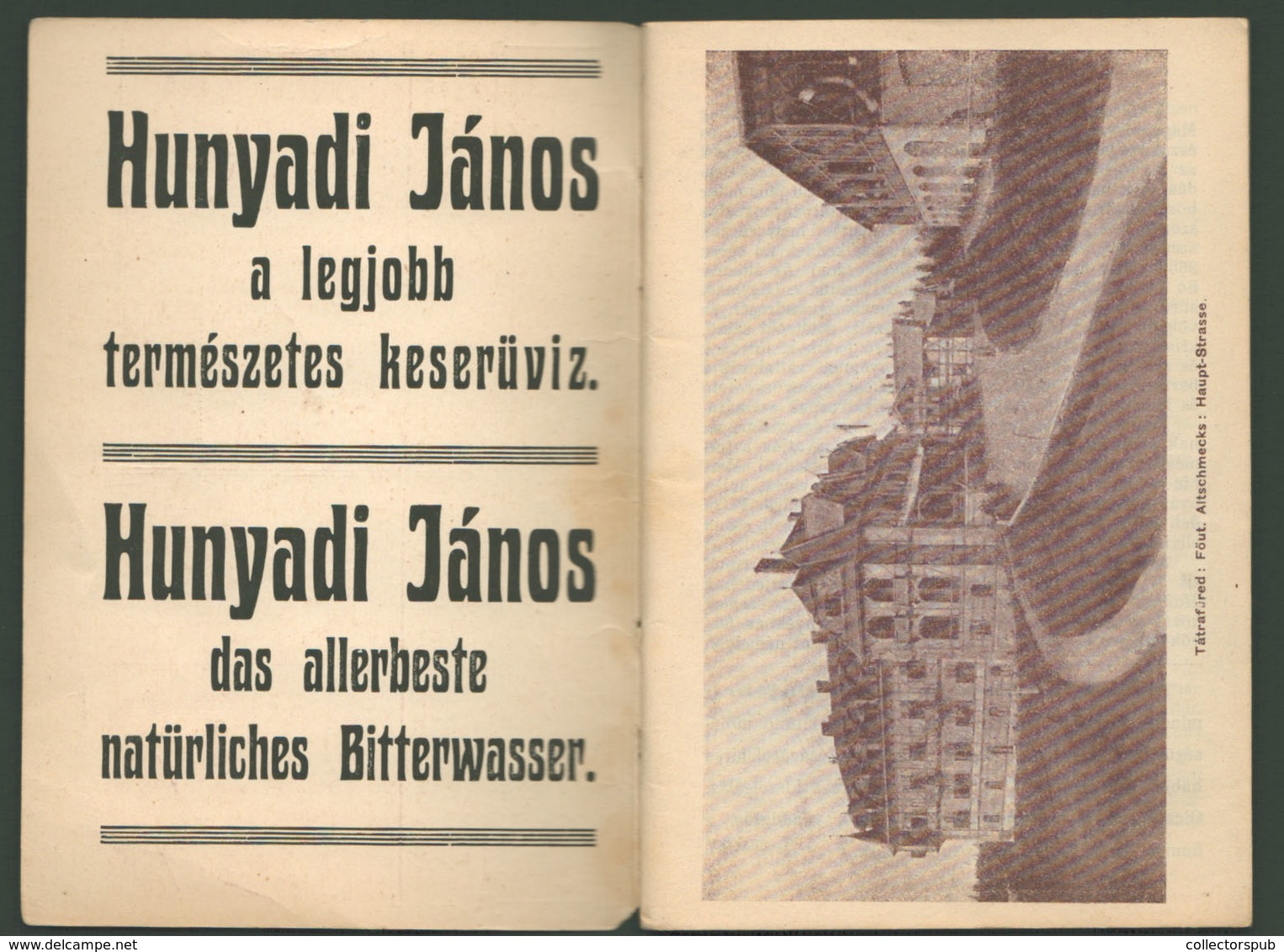 TÁTRA 1910. Cca. "Turista Levelezőlapok" Ritka 80 Oldalas Füzet, Sok Képpel! Ritka! SLOVAKIA - Unclassified