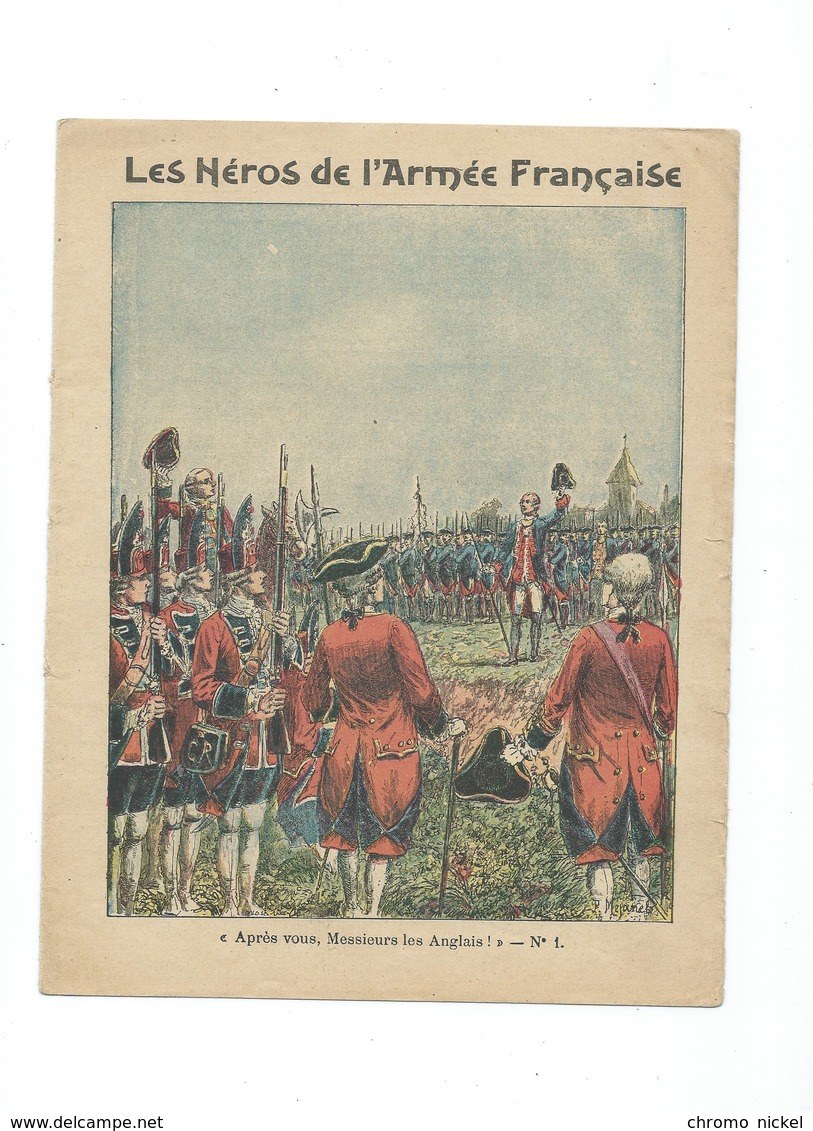 Comte D'Auteroche "Après-vous, Messieurs Les Anglais" Protège-cahier Couverture 220 X 175 Passable  3 Scans - Protège-cahiers