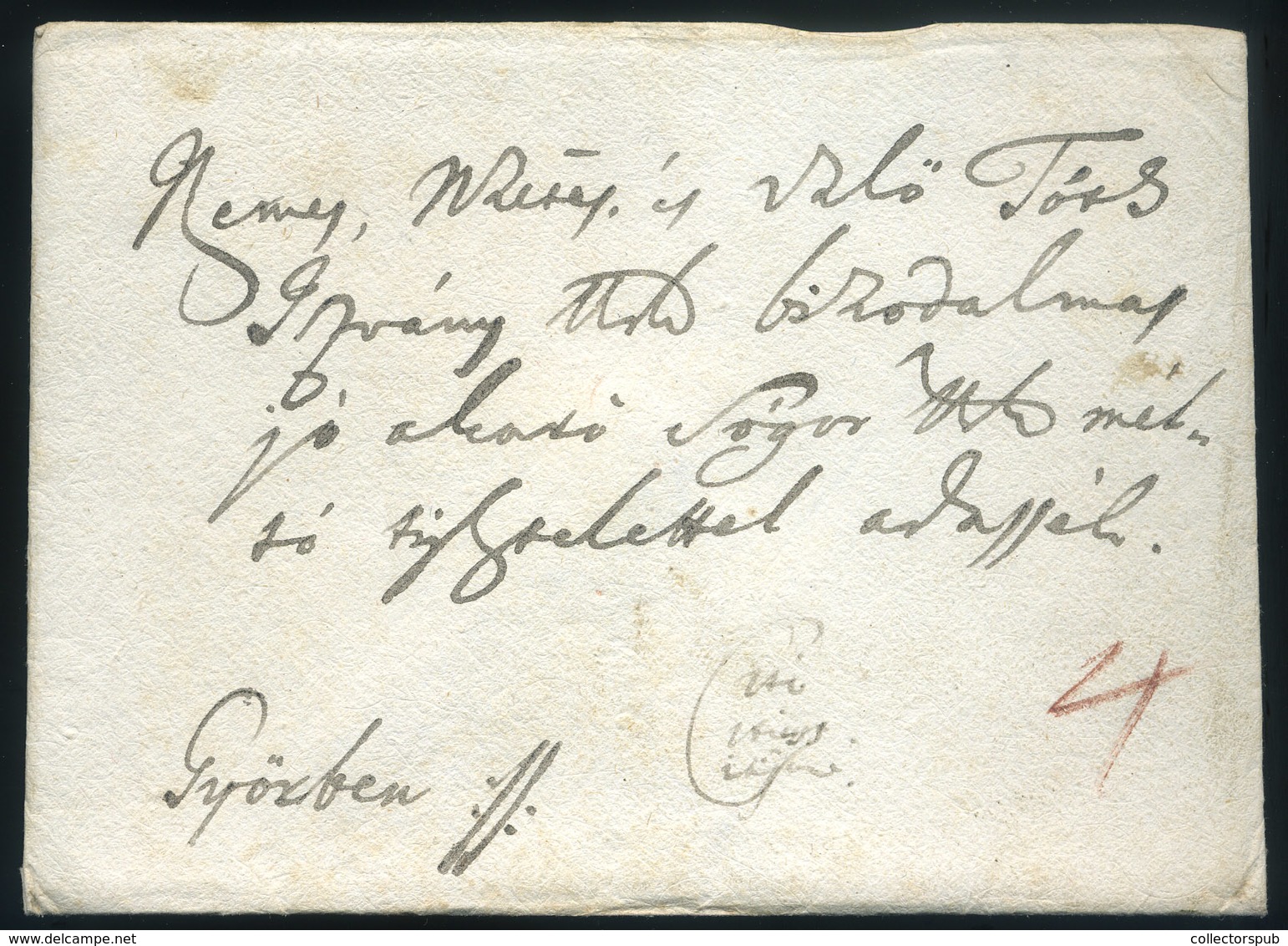 ALBERTIRSA "Irsa" 1768. Portós, "cito Cito Citissme" (sürgős) Levél, Szép Magyar Nyelvű Magánlevél (!) Tartalommal Győrb - ...-1867 Vorphilatelie