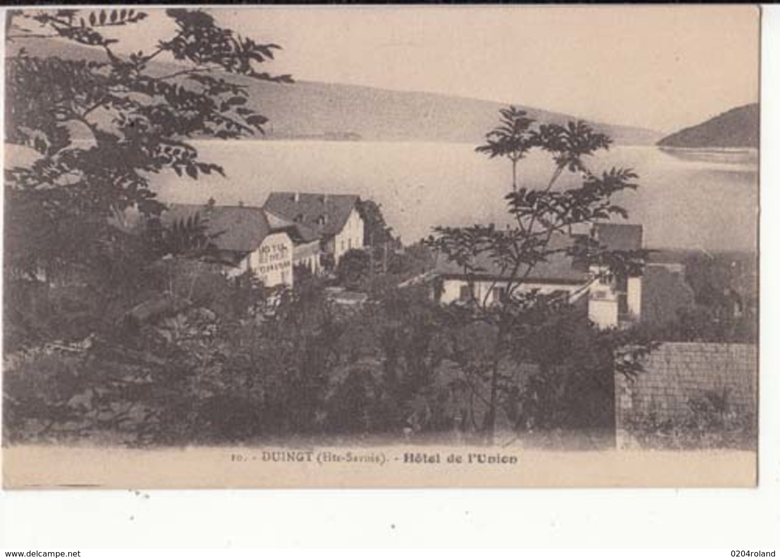 France 74 - Duingt - Hôtel De L'Union      : Achat Immédiat - Dingy-Saint-Clair