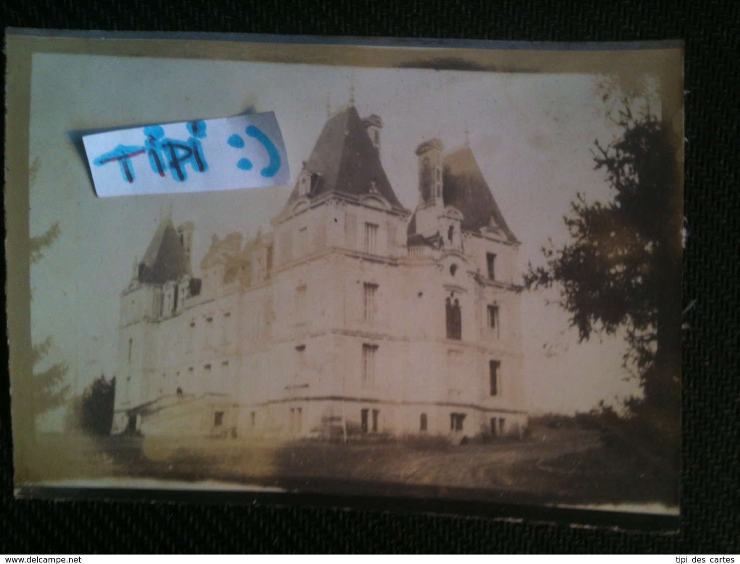 Photo - Tiercé - Château De Besnerie, CA1900 - Lieux