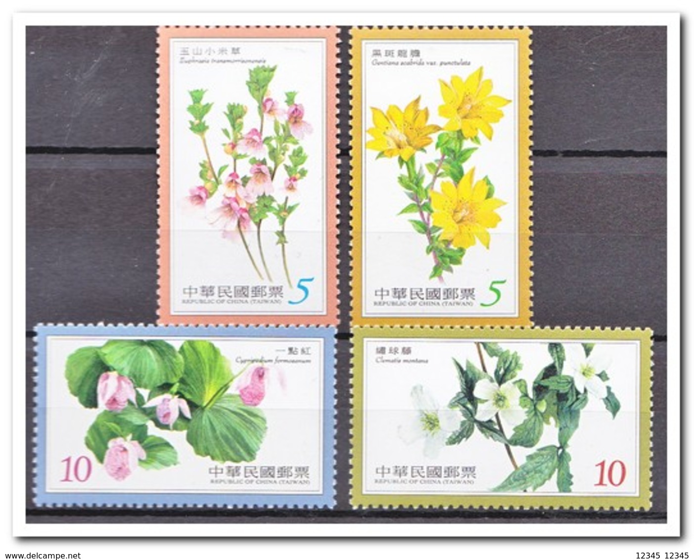 Taiwan 2011, Postfris MNH, Flowers - Ongebruikt