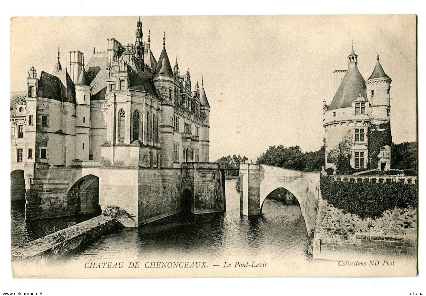 CPA 37 Indre Et Loire Château De Chenonceaux Le Pont-Levis - Chenonceaux