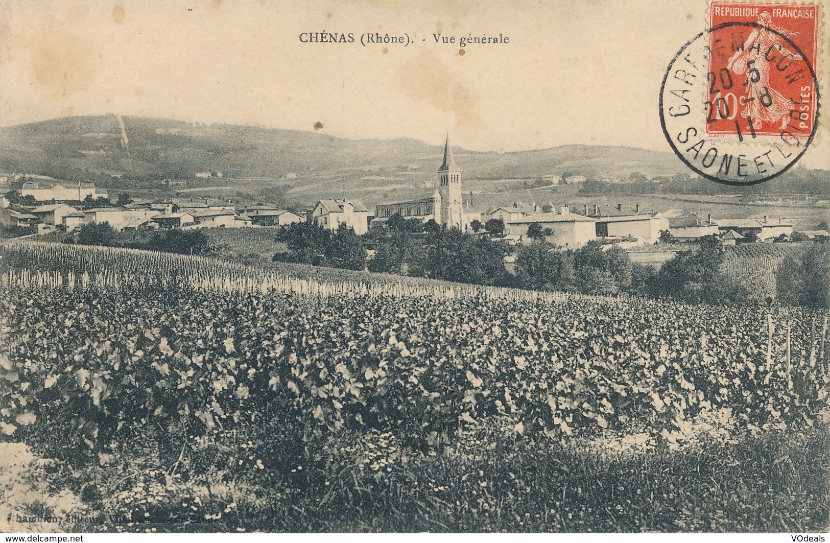 CPA - France - (69) Rhône - Chenas - Vue Générale - Chenas