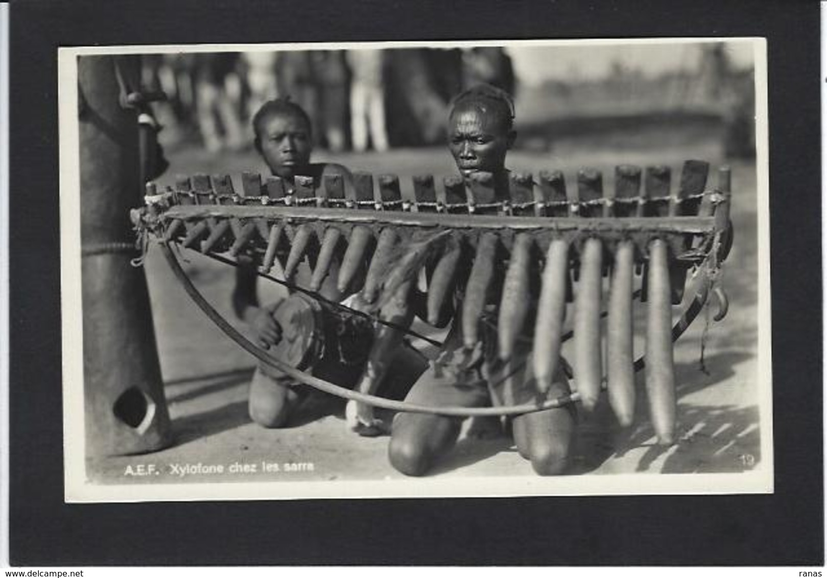 CPA Zagourski Sénégal Non Circulé Musique Ethnic Photographe - Senegal