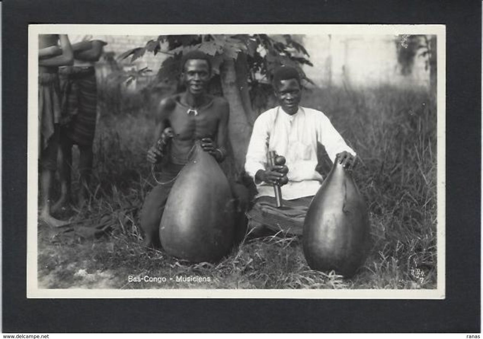 CPA Zagourski Bas Congo Non Circulé Musique Ethnic Photographe - Sénégal