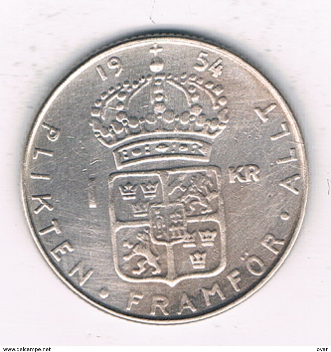 1 KRONE 1954 ZWEDEN /8138/ - Suède