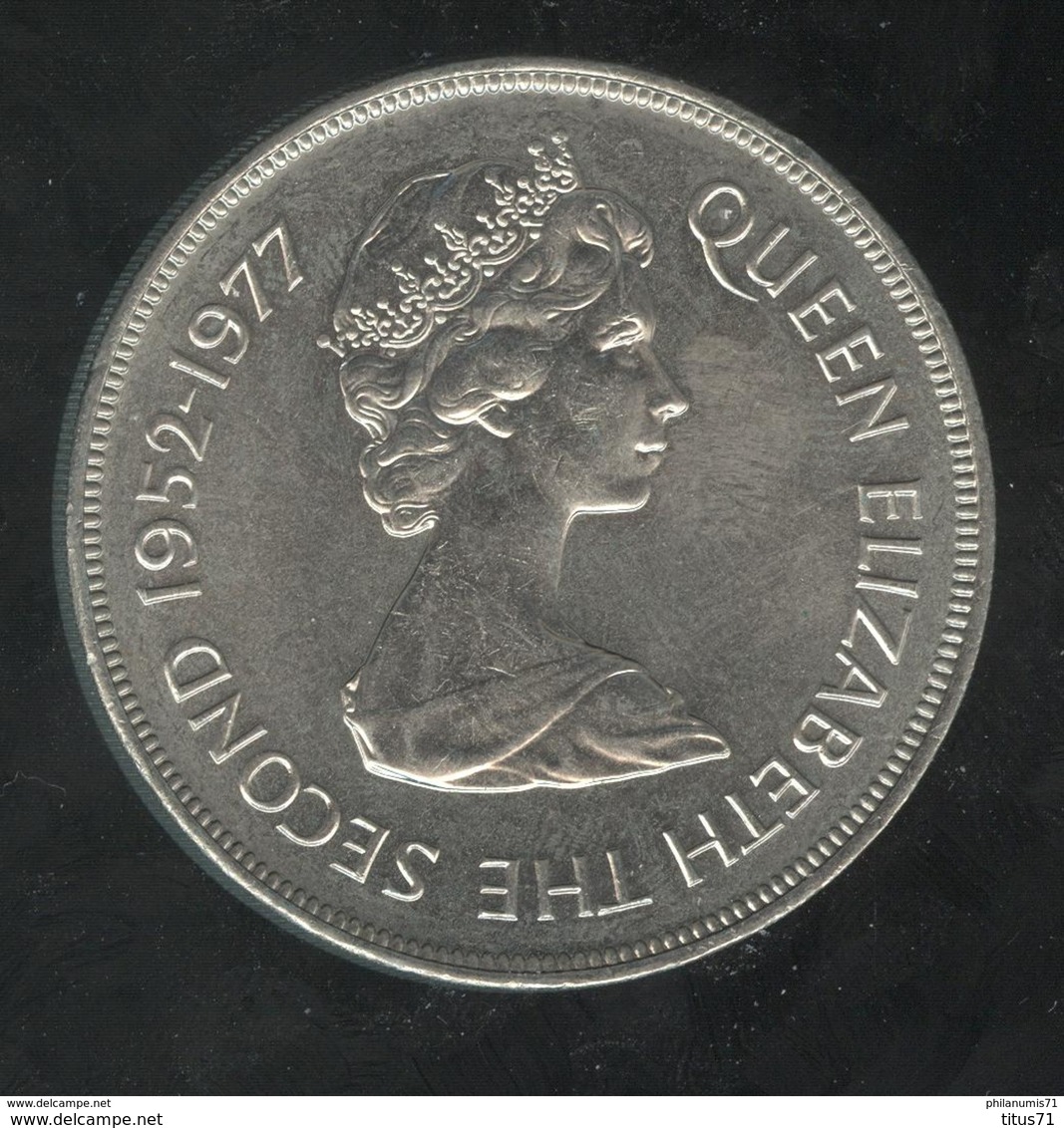 25 Pence Guernesey 1977 TTB+ - Guernesey