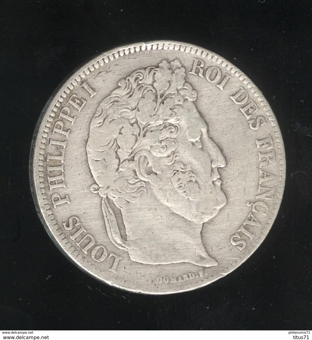 5 Francs France 1839 D - Louis Philippe - TB+ - Autres & Non Classés