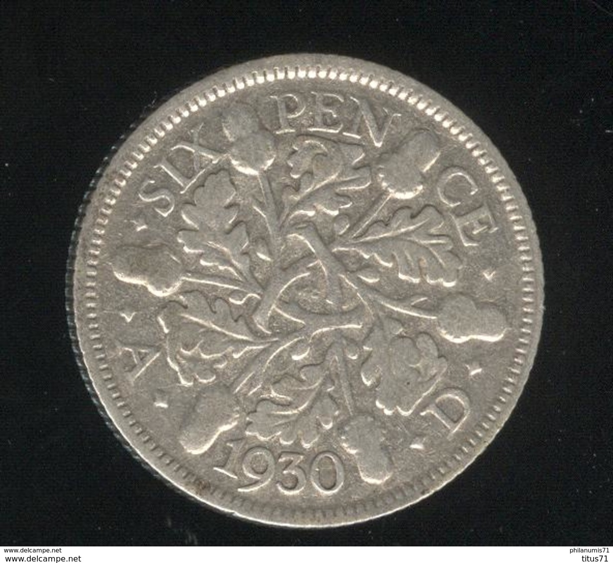 6 Pence Grande Bretagne / United Kingdom 1930 TTB - H. 6 Pence