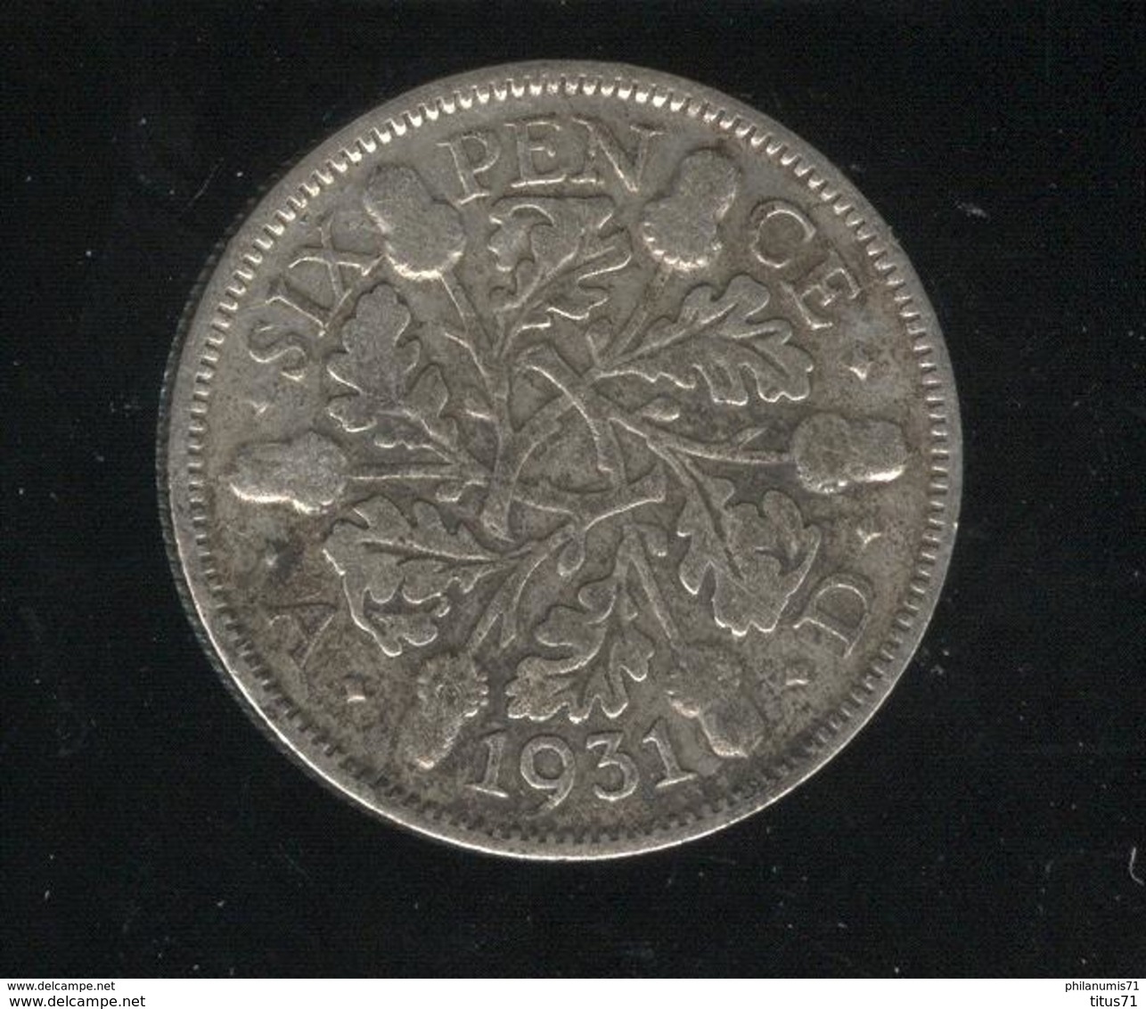 6 Pence Grande Bretagne / United Kingdom 1931 TTB - H. 6 Pence