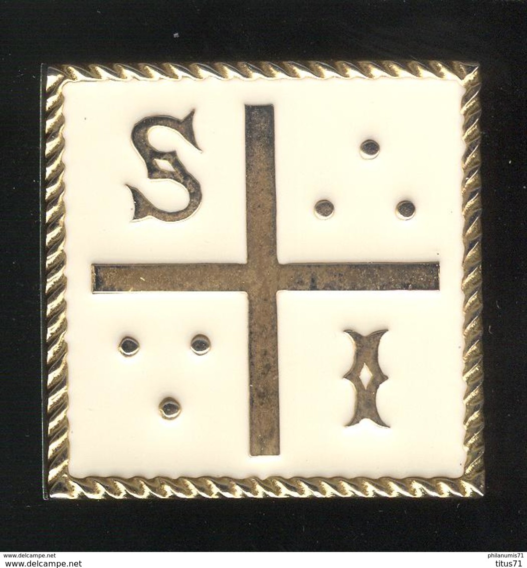 Pendentif émaillé à Identifier - Freemasonry