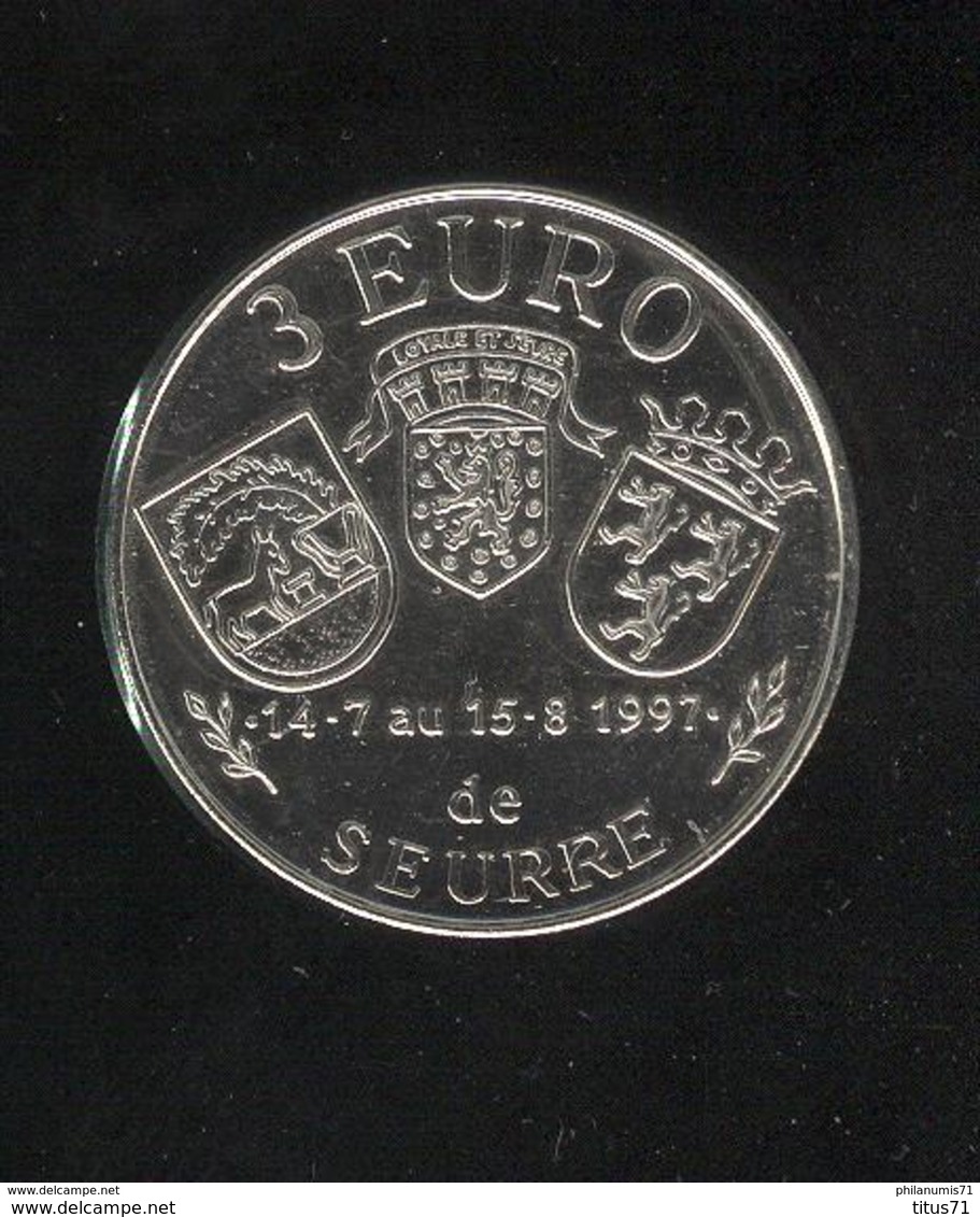 3 Euros De Seurre ( 21 ) 1997 - Maison Bossuet - Euros Des Villes - Neuf Sorti De Rouleaux - Euros Of The Cities