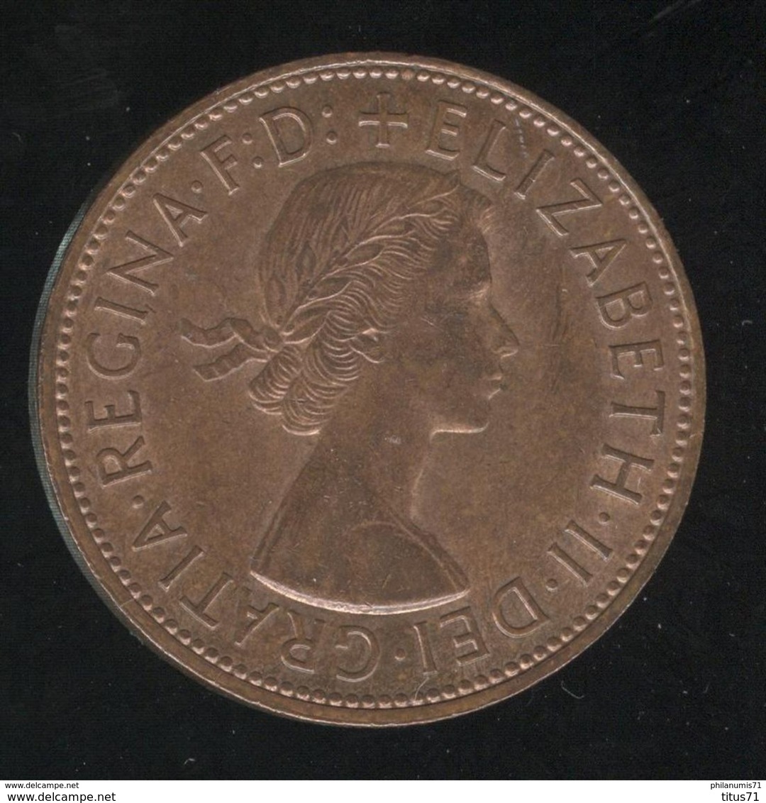 1 Penny Angleterre 1965 Elisabeth II TTB++ - D. 1 Penny