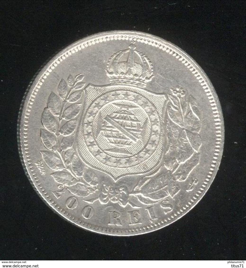 200 Réis Brésil / Brasil 1867 - TTB+ - Brésil