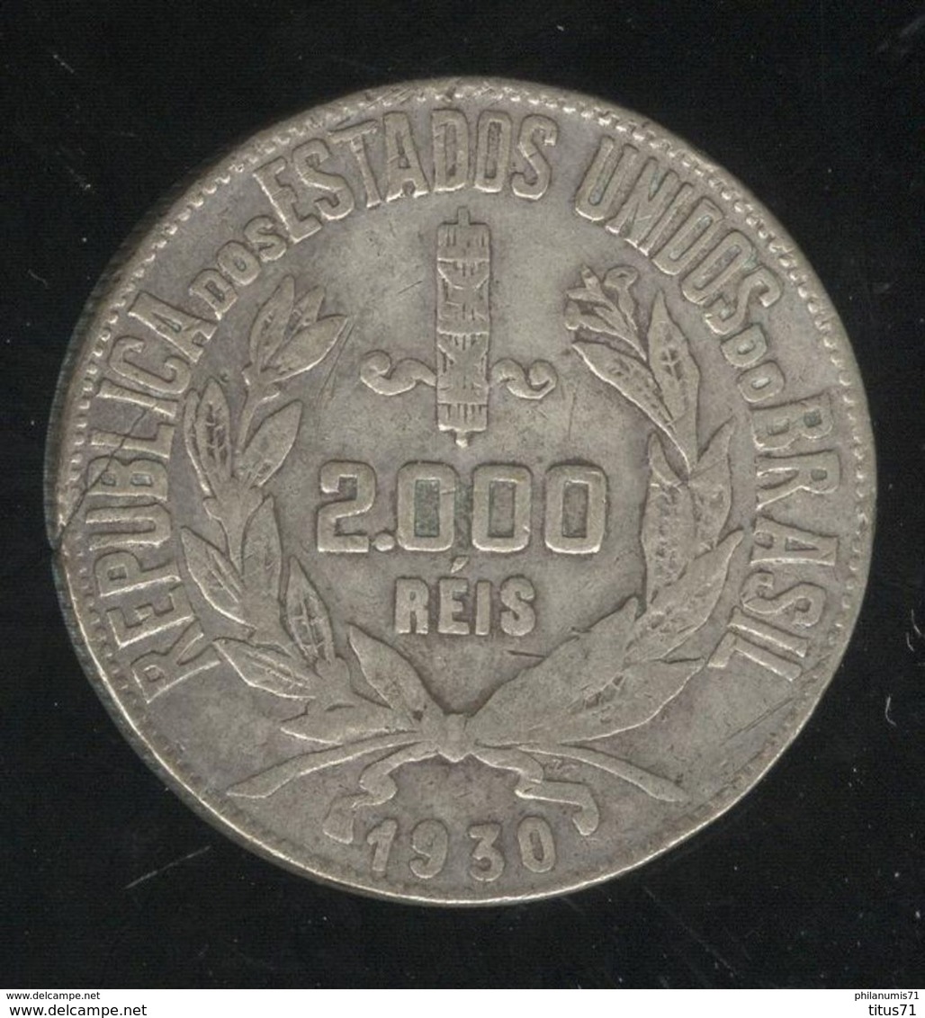 2000 Réis Brésil / Brasil 1930 - Brésil