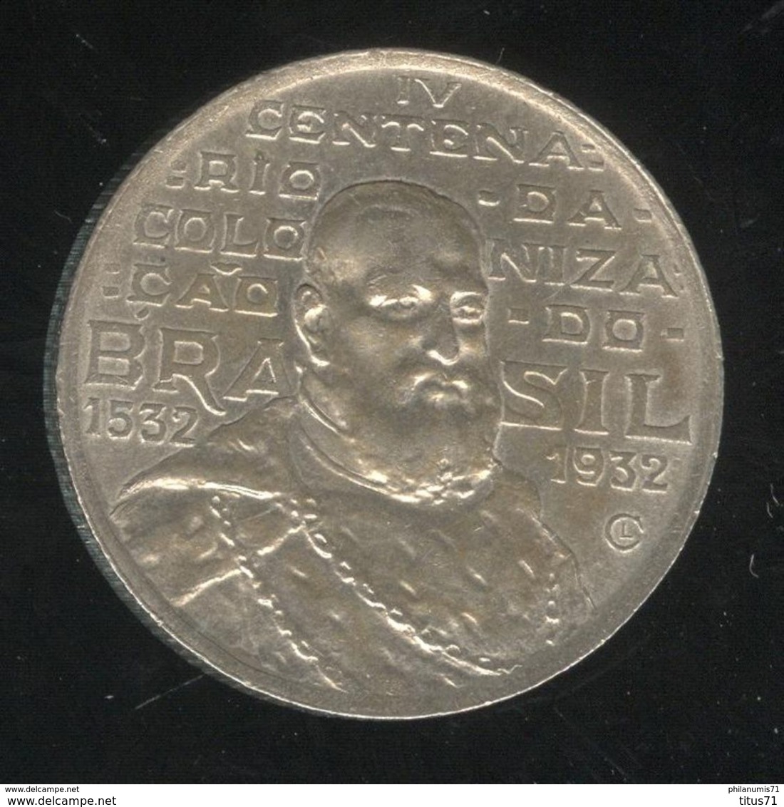 2000 Réis Brésil / Brasil 1932 Vicentina - TTB+ - Brésil