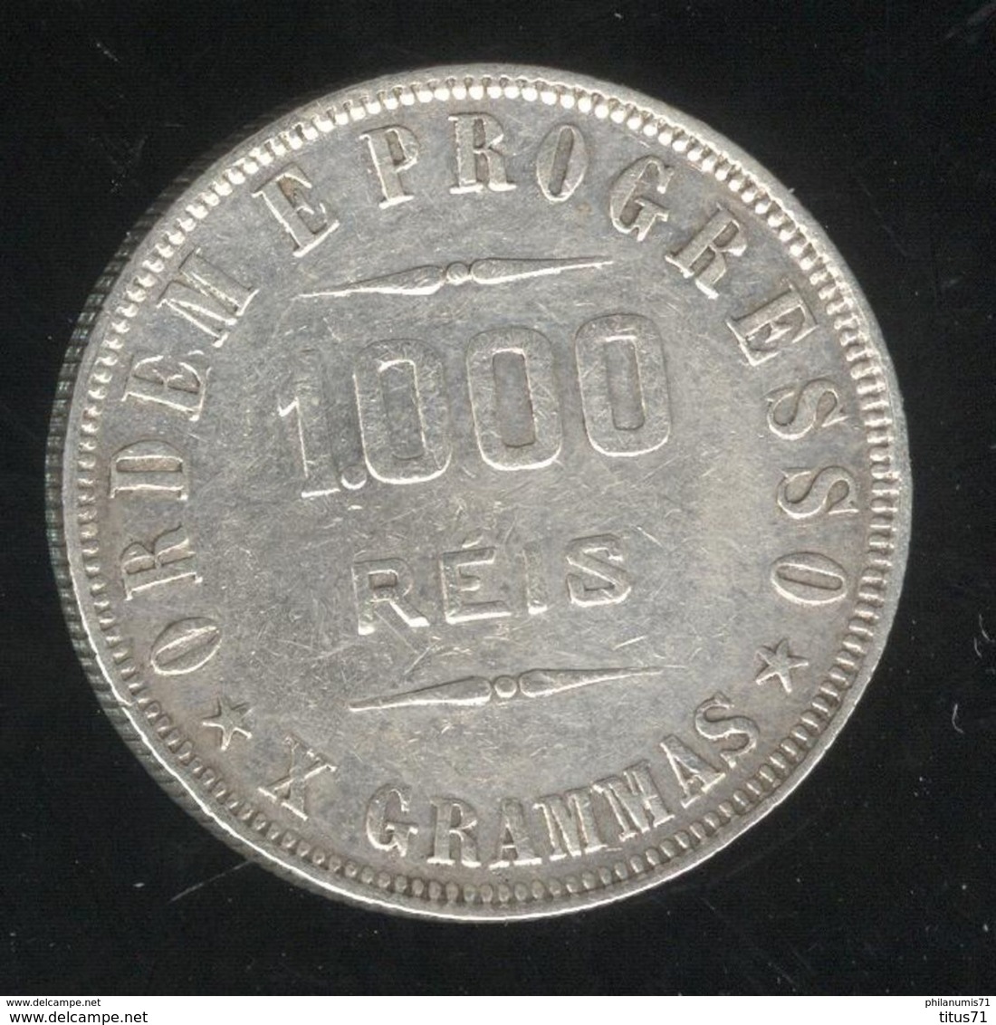 1000 Réis Brésil / Brasil 1911 - TTB - Brésil