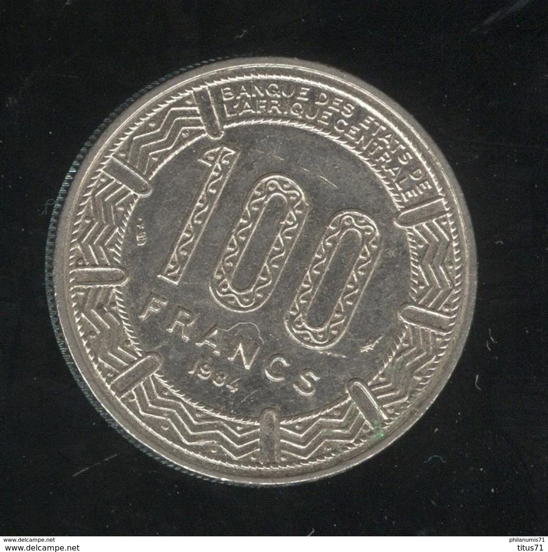 100 Francs République Gabonaise 1984 - TTB - Gabon