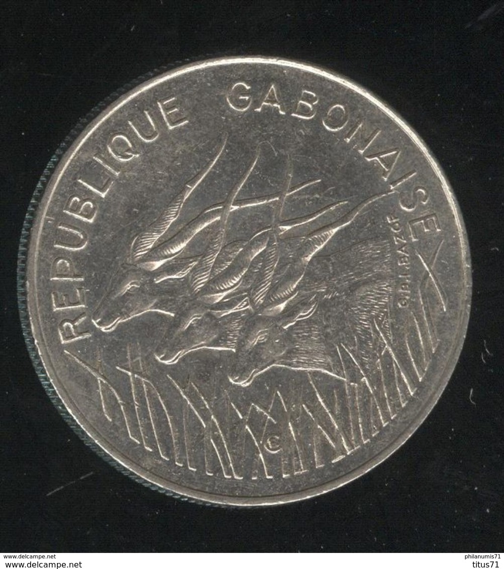 100 Francs République Gabonaise 1984 - TTB - Gabon