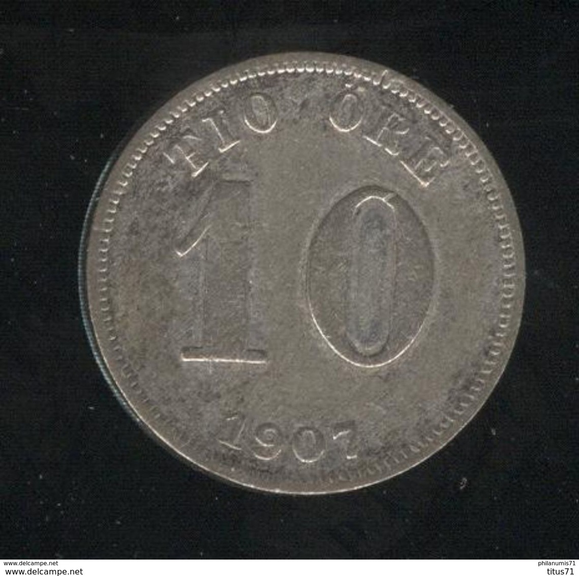 10 Ore Suède / Sweden 1907 TTB - Suède