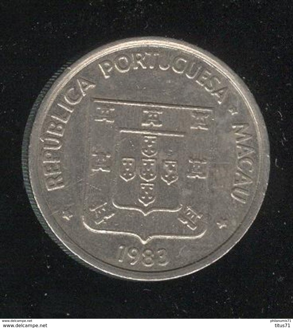 1 Pataca Macao 1983 TTB - Macao