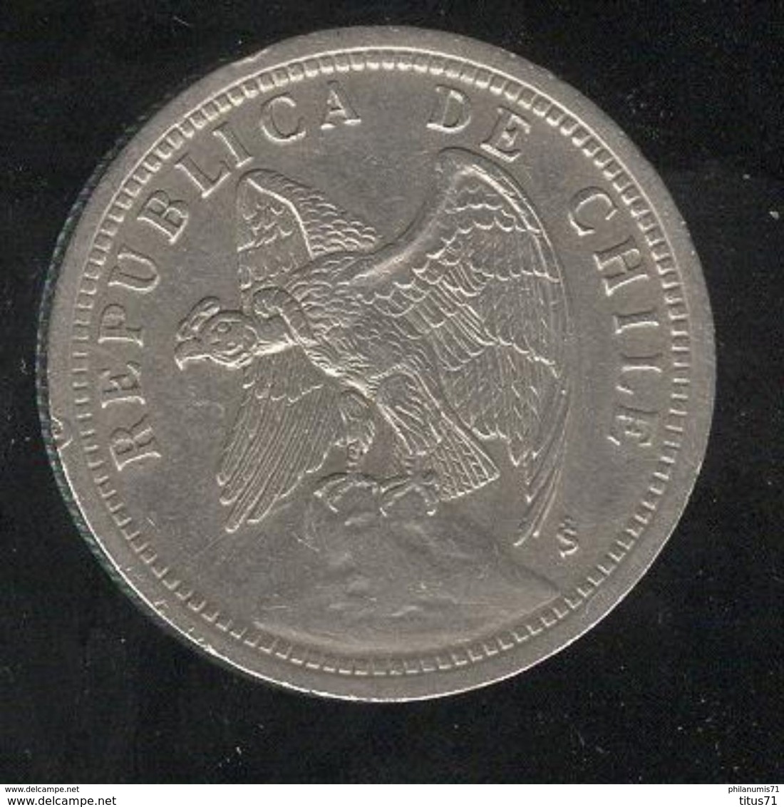 1 Peso Chili / Chile 1933 - Chili