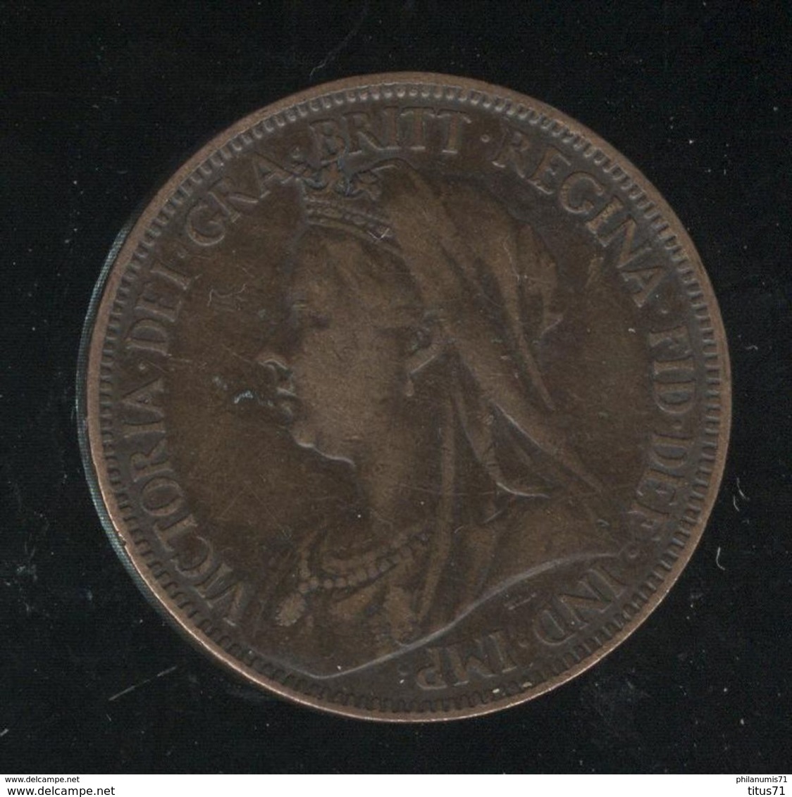 Half Penny Angleterre 1898 Victoria TTB - C. 1/2 Penny