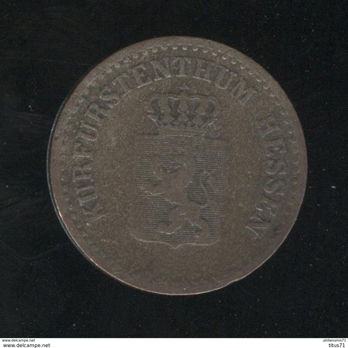 1 Silber Groshen Allemagne Hessen 1859 - TB+ - Petites Monnaies & Autres Subdivisions