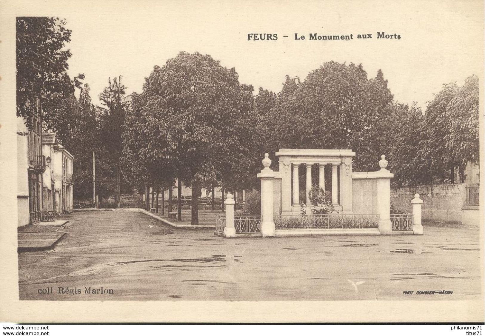 CPA  Feurs - Monument Aux Morts -  Circulé - Feurs